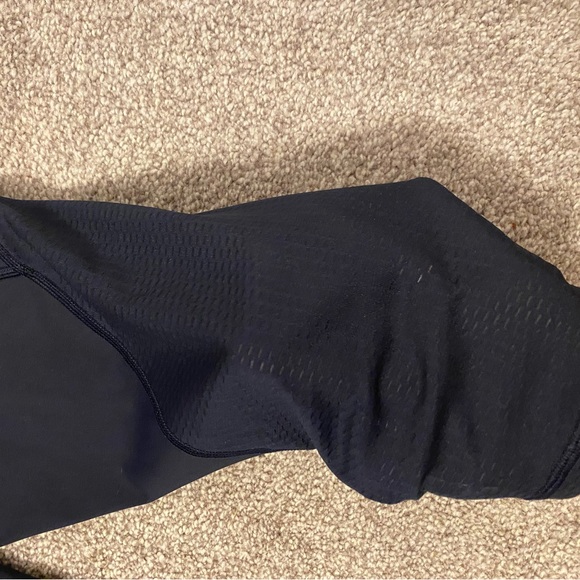 Athleta crop Navy Blue Leggings Size Small - Picture 5 of 5